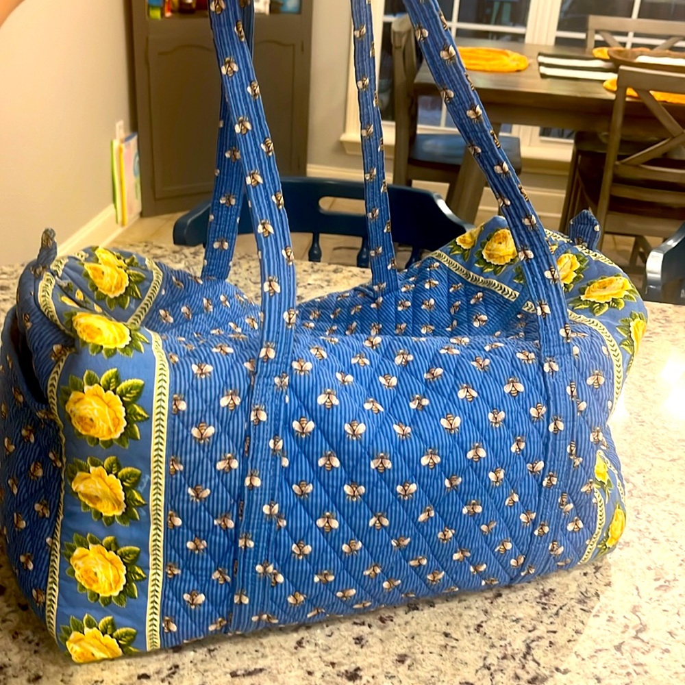 Vera Bradley over night bag
